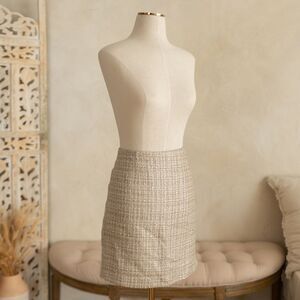 Will Smith‎ Metallic Tweed Pencil Skirt size 2